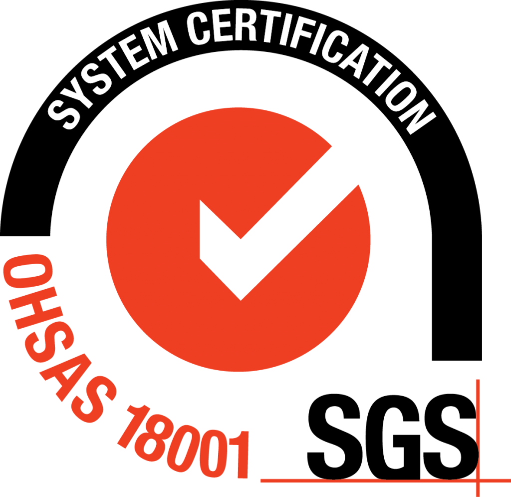 OHSAS 18001 Certified